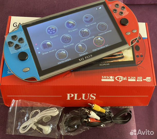 Портативная игровая консоль X12 Plus