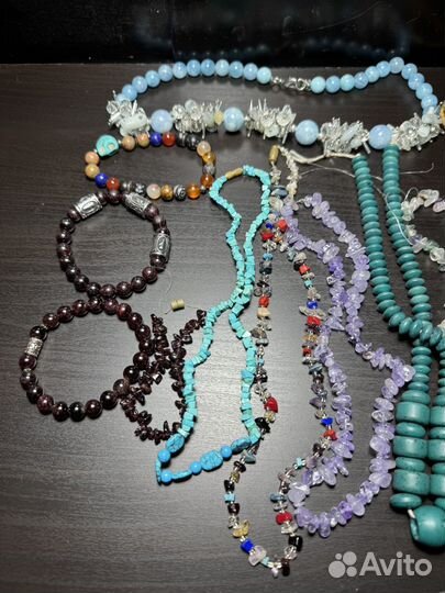 Бусы винтажные