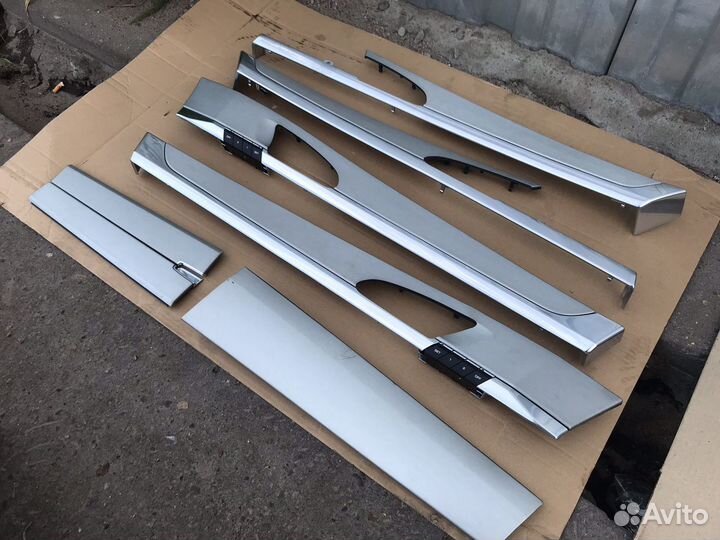 Накладки салона Porsche Panamera 970 алюминий