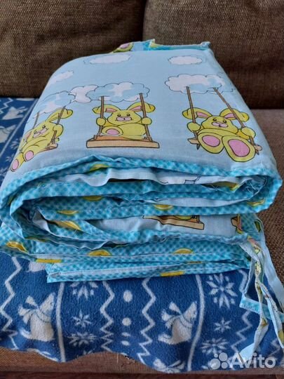 Детское одеяло, бортики и двухсторонняя пеленка