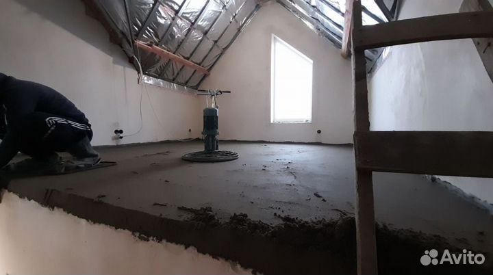 Механизированная стяжка пола под ключ