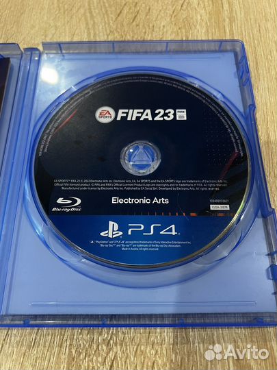 Fifa 23 ps4 диск на русском