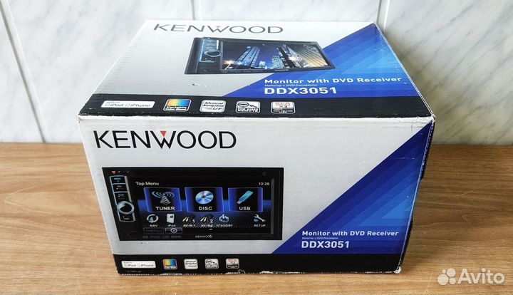 Автомагнитола kenwood DDX3051 2-DIN 6.1 VGA