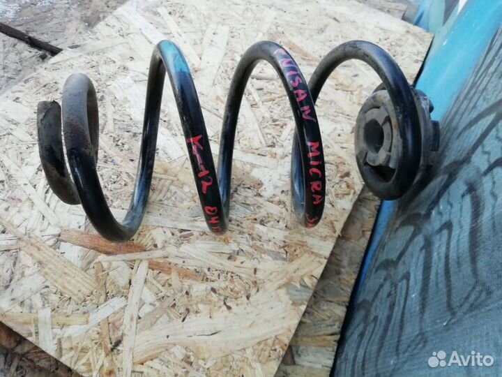 Пружины задние марч к12 Nissan Micra 1.2 2002-2010