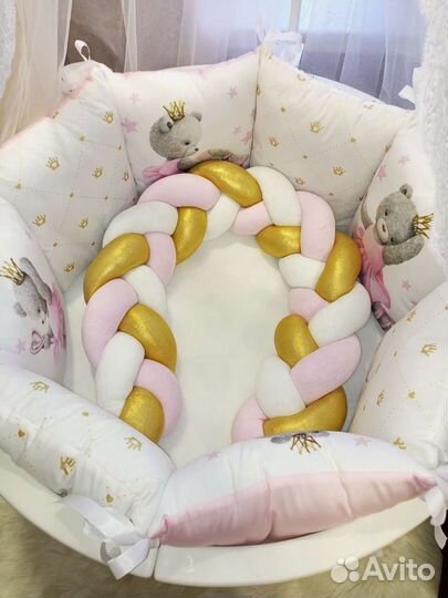 Бортики в кроватку