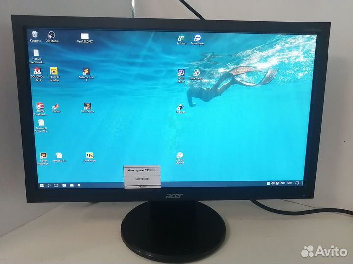 Монитор Acer V193HQL