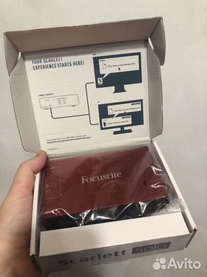 Внешняя звуковая карта Focusrite Scarlett 3rd Gen