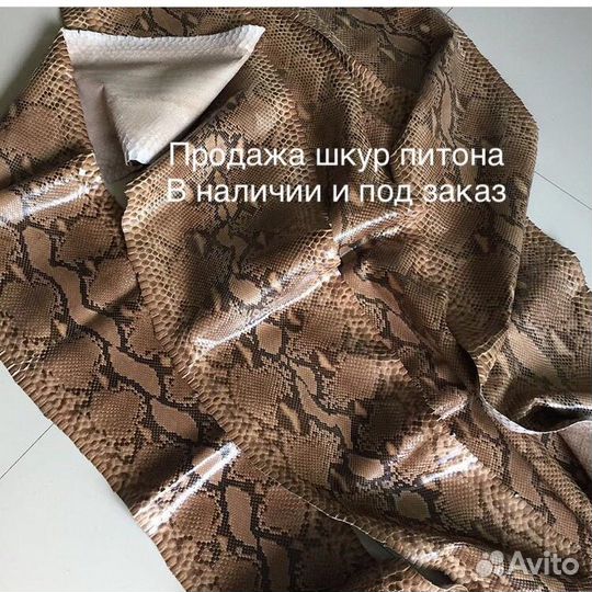 Шкура, кожа питона