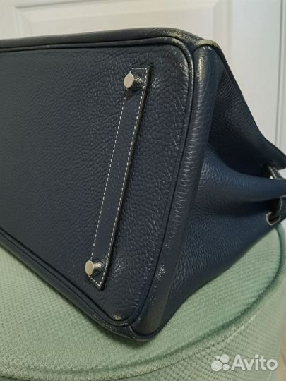 Сумка hermes birkin 35 кожа togo, ручная работа