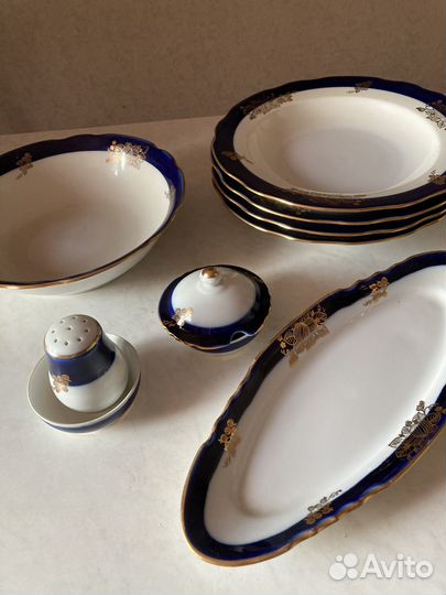 Набор столовой посуды ягоды Дулево 20 предметов