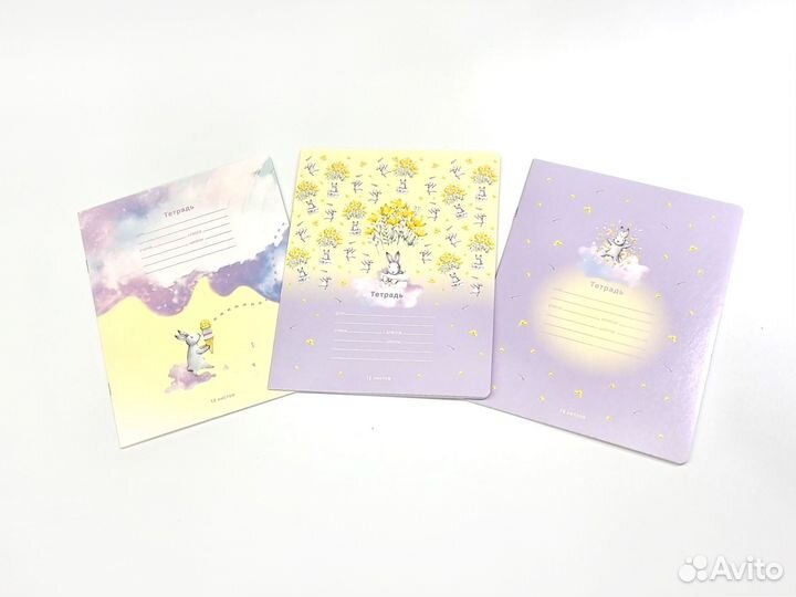 Тетради школьные набор из 3х штук