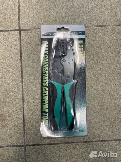 Клещи для обжима коннекторов коаксиальных кабелей