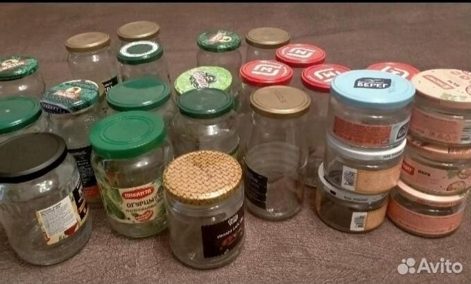 Банки стеклянные