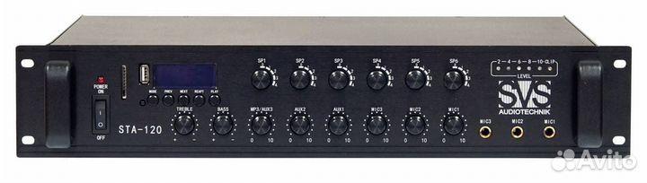 Микшер-усилитель SVS Audiotechnik STA-120