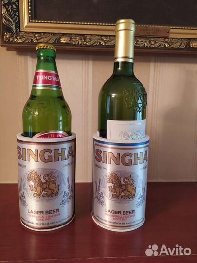 Термочехол (термостакан) на бутылки пива, вина