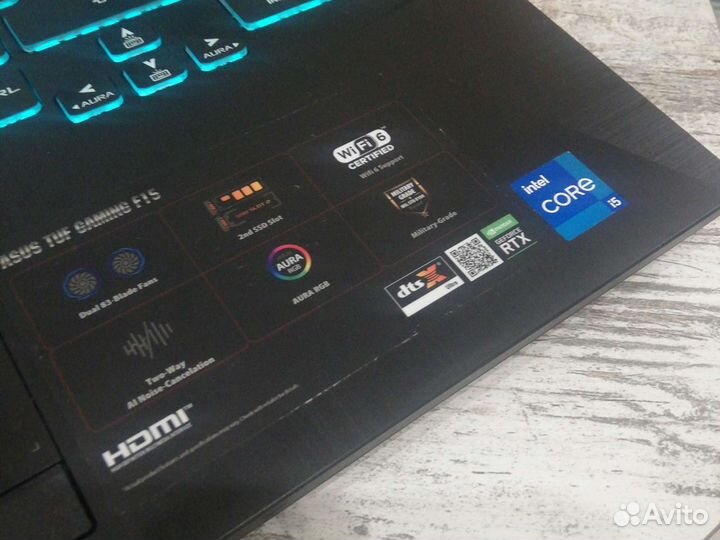 Asus TUF (144Hz/i5-11400/RTX3050/16GB/SSD 512GB)