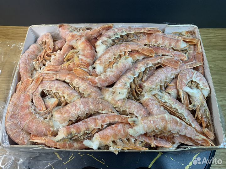 Креветки свежий улов