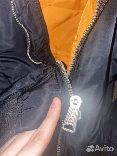 Alpha industries ma1 hooded