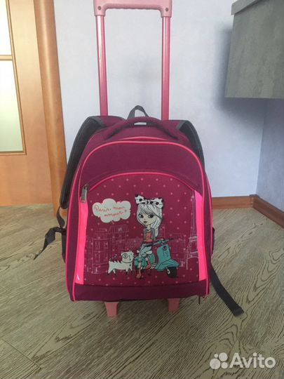 Рюкзак школьный для девочки бу
