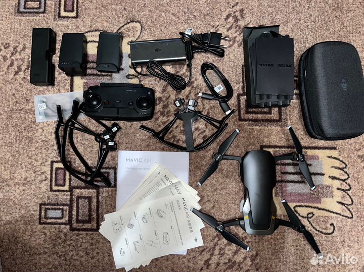 Квадрокоптер dji mavic air fly more combo