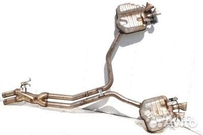 Оригинальный W12 глушитель Audi A8 D4 4H S8