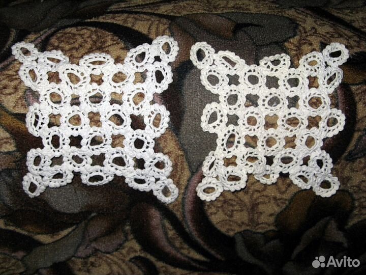 Кружевные и вязаные салфетки, кружево
