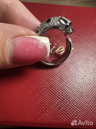Кольцо cartier vgold panthere