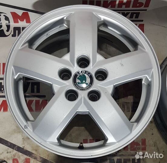 Диски, колеса, литые Shkoda r15; 5x100; цо 57,1