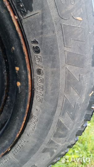 Bridgestone Blizzak DM-V1 195/65 R15 91T
