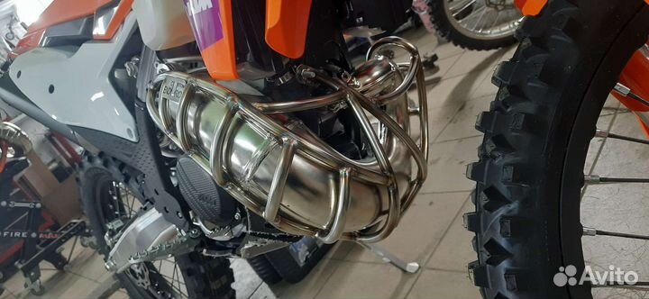 Защита резонатора KTM EXC300 TBI 2024.Клетка