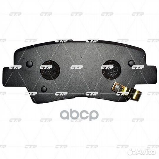 Колодки тормозные дисковые зад GK0499 CTR