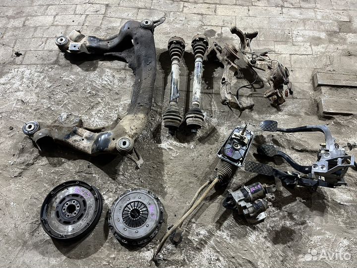 Свап комплект с АКПП на механику A6С5 Passat B5