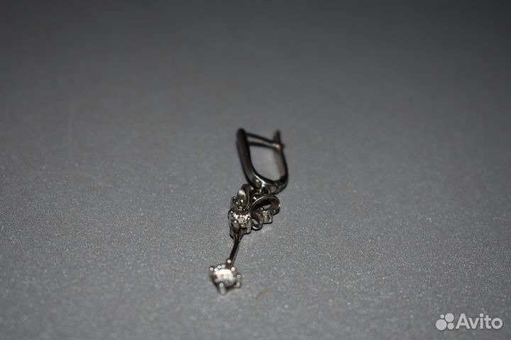 Серьги серебряные