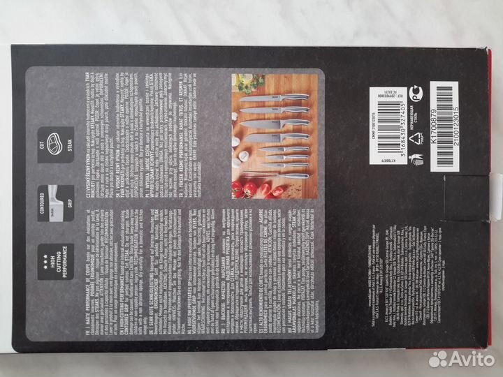 4 Ножа для стейка Tefal Ultimate K1700879 / Обмен