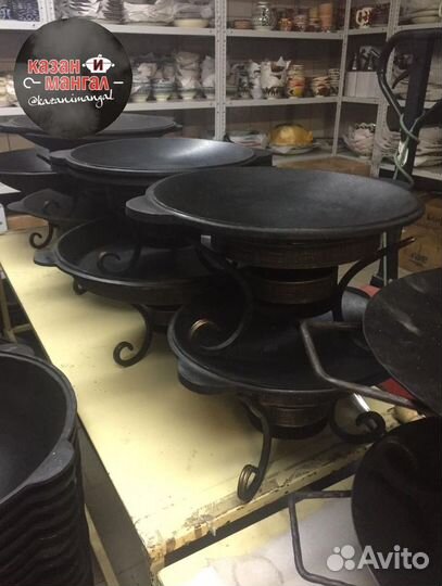 Саджи плоские и глубокие