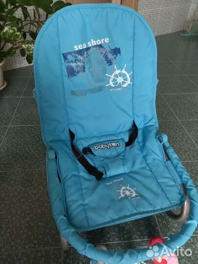 Шезлонг детский babyton