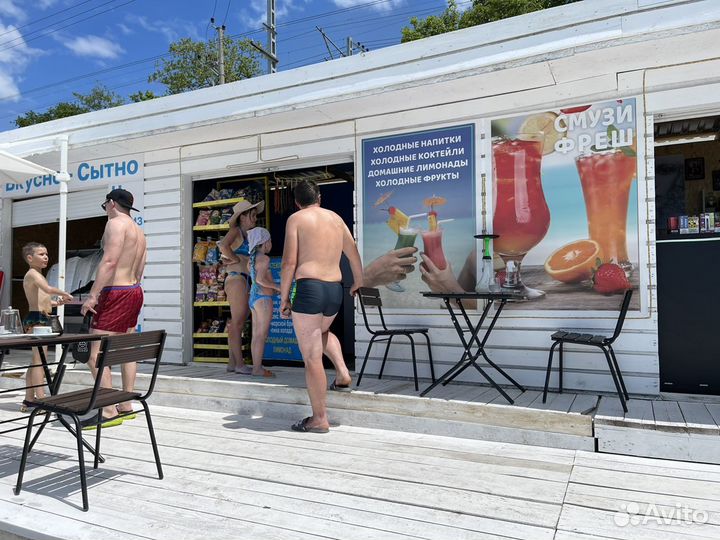 Аренда мест на пляже «Лоо-1»