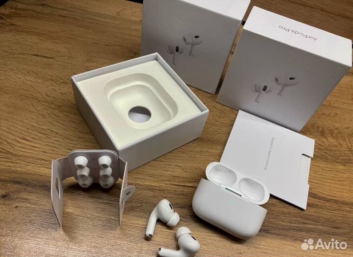 Наушники AirPods pro 2 чип Airoha Luxe+ чехол