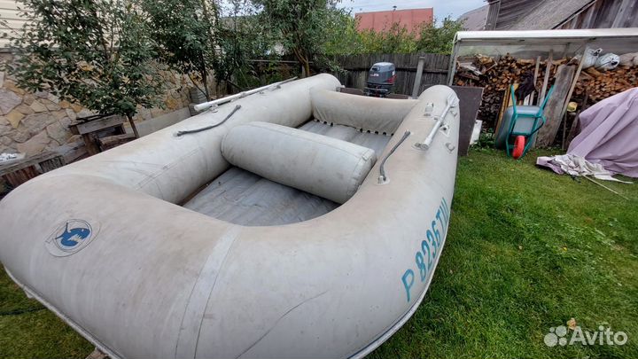 Лодка пвх с мотором и прицепом
