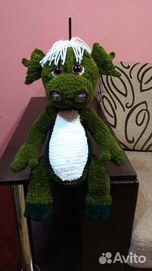 Дракон плюшевый