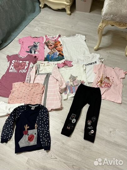 Вещи пакетом от 110 до 122