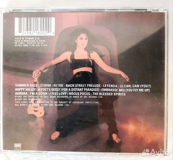 Cd Vanessa Mae, Storm, 1997 с автографом