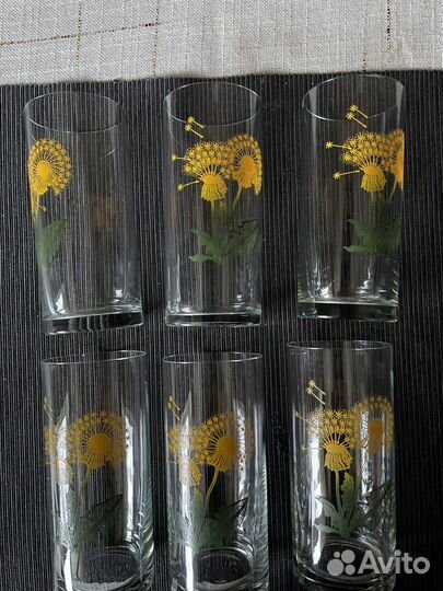 Набор стаканов 6 шт