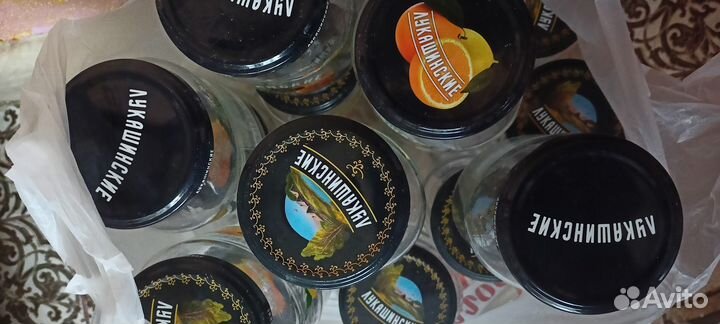 Банки стеклянные с винтовой крышкой 0,45 л