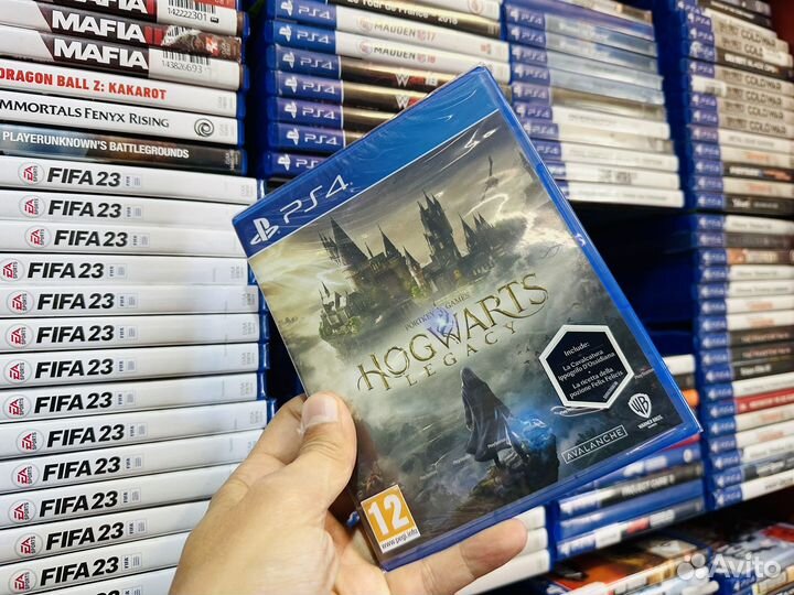 Hogwarts legacy ps4 диск новый