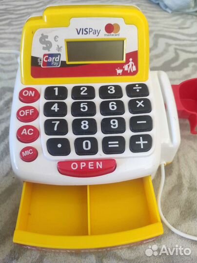 Кассовый аппарат игрушка