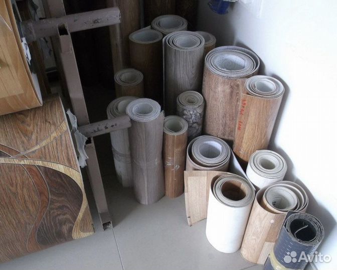 Линолеум остатки