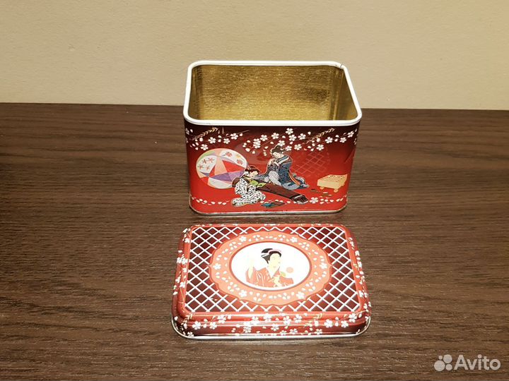 Жестяные коробки банки от чая/для чая