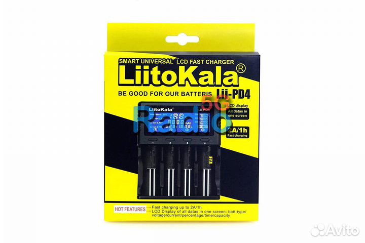 Зарядное устройство для акб LiitoKala Lii PD4