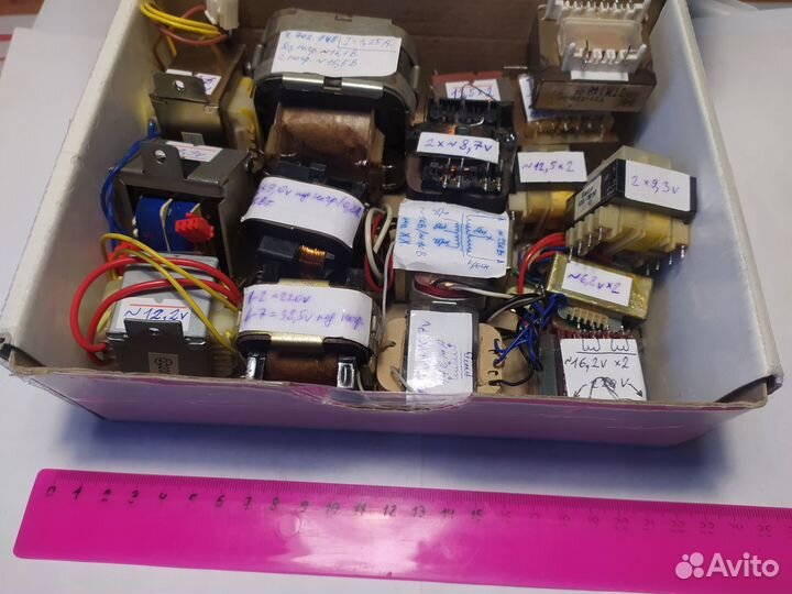 Трансформаторы сетевые 220v двухполярные (3)